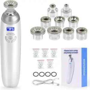 뷰티 스타 업그레이드된 무선 다이아몬드 마이크로 더마브레이션 머신 얼굴 피부 관리를 위한 휴대용