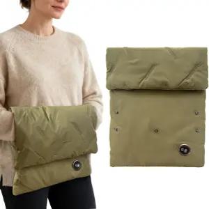 덱스메리 충전식 핸드 워머 머프 3단 난방 및 원적외선 디지털 디스플레이가 장착된 휴대용 전기 워머로