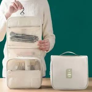 [하프클럽/]고리 달린 여행용 파우치 세면 도구 이너백 KK0092