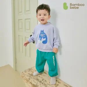 [밤부베베]판타주 루즈핏 나그랑 맨투맨 세트