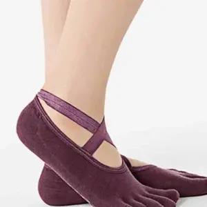 발가락요가 양말 퍼플 여성요가 남성 요가 WFIKYD5