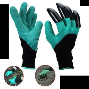 꽃심기 흙파기 오른손 갈고리 발톱 모종삽 장갑 (WFKAEHM)