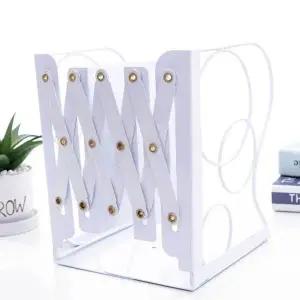 [하프클럽/]화이트 자바라 책꽂이 접이식 화일 꽂이 서재 공부방