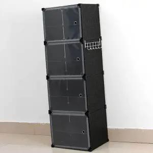 [하프클럽/]8단 신발장 선반 조립식 틈새 현관 캐비넷 신발