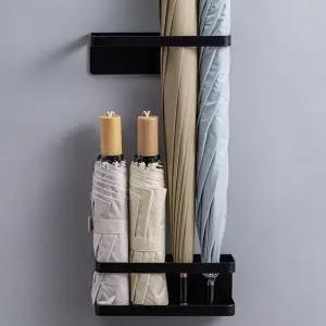 [하프클럽/]무타공 만능 자석우산꽂이 현관문 철재 부착 우산정리