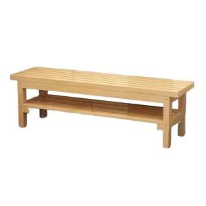탈의실 나무 벤치 웨이팅 야외용 긴 의자 카페 헬스장 공원 좌석 방부목