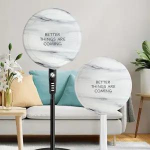 [하프클럽/]선풍기 커버 원형 헤드 보관 보호망 먼지덮개