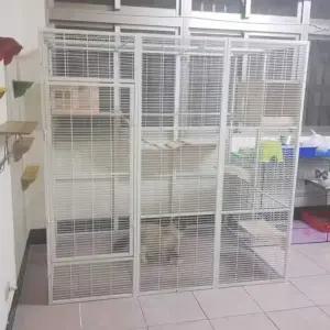 대형 철망 케이지 휀스 철장 앵무새 고양이 반려묘