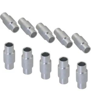 MEOTOT 10PCS 롤러 스케이트 베어링 스페이서 알루미늄 합금 하드웨어 피팅 스케이트화 스피드 심즈 6mm