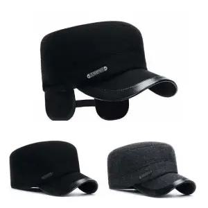 남성 스포츠 라벨 귀달이 귀달이모자 방한모