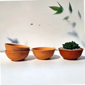 TC 이랑 국내산 수제토분 A19 2개세트-핸드메이드 화분