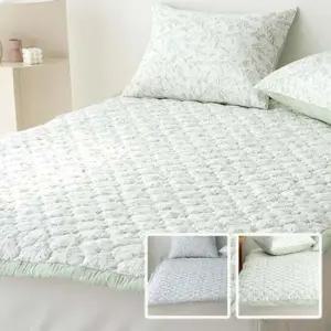 헬린 침대패드K 그린 차렵이불세트 가을이불 간절기이불 겨울이불 집 쿠팡 이불싼곳 이불도매 공장도매