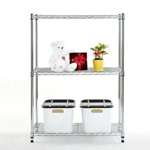 [하프클럽/]450x900x1200 3단 조립식 철제 선반 수납장 25파이