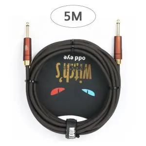 [하프클럽/]기타용 베이스 악기 케이블잭 5미터 악기 연결선
