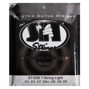 [하프클럽/]라이트 7현 일렉기타줄 세트 교체용 현악기 스트링 기타소품