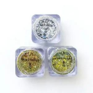 글리터 네일컬러파우더 3컬러 셀프네일 디자인재료 (WFKBJI6)