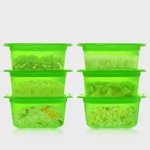 [하프클럽/]냉동밥 용기 반찬통 보관 소분 전자레인지 6개입