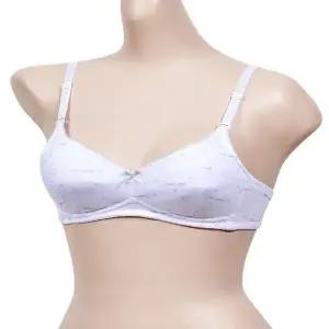 [하프클럽/]하트무늬 노와이어 주니어 2단계 AA컵 브라 발랄한 디자인 브라