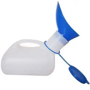 캠핑 낚시 여행용 휴대 소변기 남녀공용 소변통 병원 (WFKBQVH)