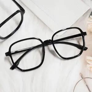 안경테 블랙 오각 심플 (WFKBKQ3)