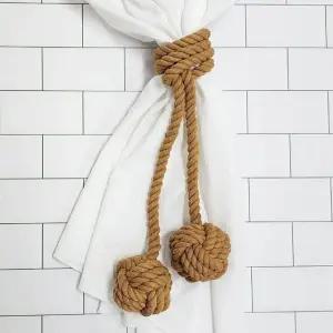 커튼 더블 로프 타이 컬러 (WFKBKPI)