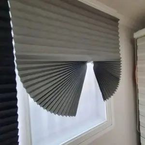 붙이는 셀프 부직포 암막블라인드 그레이 WFIPV6L