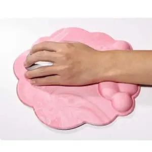 키보드 마우스 패드 손목 거치 쿠션 받침 대 컴퓨터 (WFKBWD8)