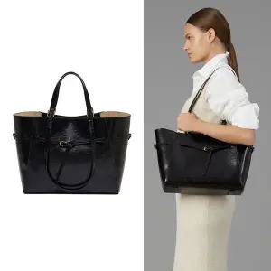 [이네스바이]카미유 쇼퍼백 블랙 ICM2001BFL