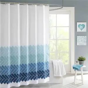 고품질 자취방샤워커튼 욕조 방수 욕실용 컬러커텐 컬러풀 (WFKBCWG)