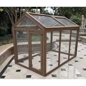 닭장 케이지 메쉬 울타리 시골 마당 오리 하우스 사육