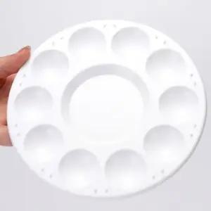 페인팅팔레트 10칸페인팅용품 10칸 원형 미니팔레트 (WFKBZM5)