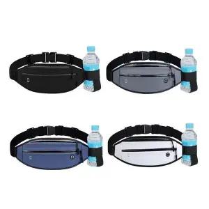 [하프클럽/]뮤직힙색 워터스트랩 여행 방수 힙색 허리 슬림 운동 등산 가방