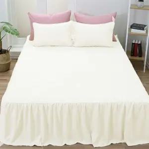 스위트 프릴 침대스커트 레이스 카바 누빔 베드스커트 슈퍼싱글 퀸