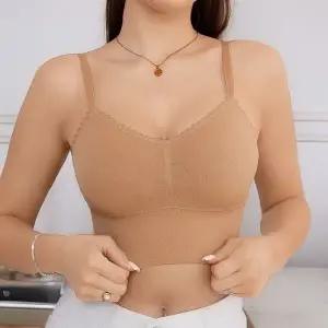 레이스 나시 브라탑 예쁜 브라 와이어리스 런닝 여성 (WFKC2ZR)