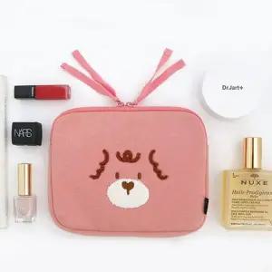 [하프클럽/]마이롤리 페이스 파우치 몰리 핑크