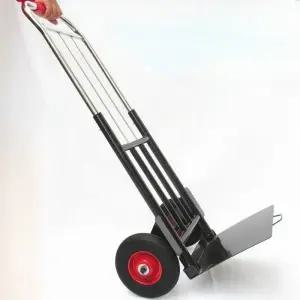 계단 끌차 접이식 구르마 대차 세탁기 냉장고 이사용 카트 짐옮기기 오르는 계단형 운반카