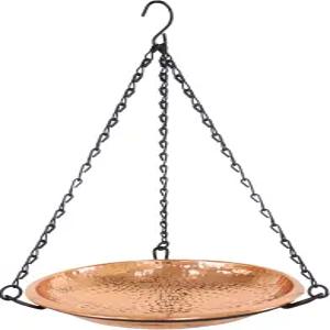 써니데이즈 손망치 매달린 새 목욕통피더 체인이 달린 분리형 그릇 구리 목욕통 175인치 H