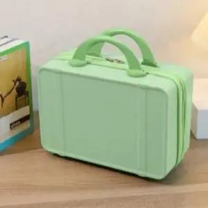 봄날 여행 레디백(그린)기내 반입하드 케이스 기내용 가방 수납 여행용