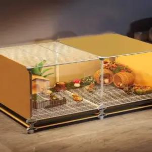 병아리 메추리 사육장 만들기 케이지 육추기 세트 조류 소형  닭장