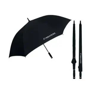 블랙 자동 초경량 테프론 립 극세사 1단 75 장우산