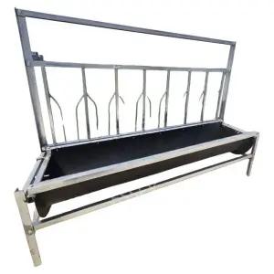 염소 소 철제 스테인리스 여물통 목장 농장 곡물 케이지 먹이통 흑염소 축사