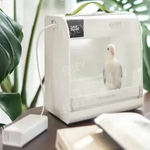 앵무새이동장 휴대용 항온 충전식 이동가방 육추기 앵무새육추기