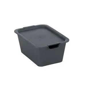 다용도박스 대형수납박스 이노마타 대형 스지 다크그레이 (WFKC5PL)