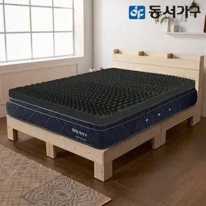 [동서가구]EZ매트 꿀잠 토퍼 100T 편백황토숯 퀸 Q 7존 매트리스 DF645804