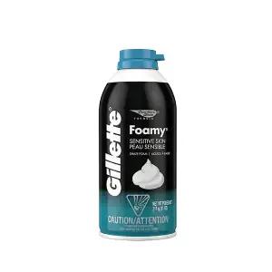 질레트 쉐이빙폼 포미 센스티브 대용량 311g 1개 /거품면도 센서티브 민감피부