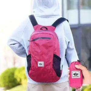 휴대용백팩 여행용백팩 등산 헬스백팩 접이식 여 WFIQ3BN