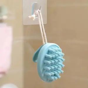 두피 마사지 부드럽고 개운한 실리콘 브러쉬 마사지기 (WFKDFVF)