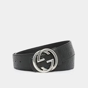 [구찌]구찌 26SS 인터로킹 G버클 리버시블 레더 남성 벨트 849862 AAFDV 1000