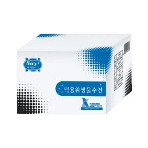 광진 덕용 물티슈 (400매)업소용 항균 대용량 식당 카페 위생 세이크린 청소용