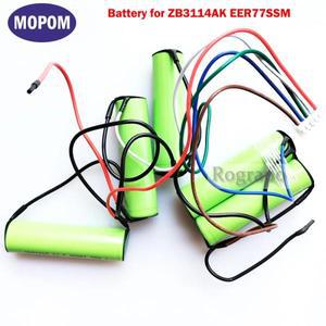 리튬 이온 배터리 팩 일렉트로룩스 ZB3114AK EER77SSM 로봇 진공 청소기용 3400mAh